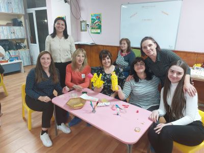 Тренинг "Влиянието на музиката върху развитието и социалните умения на децата" - ДГ Св. Св. Кирил и Методий - Главиница
